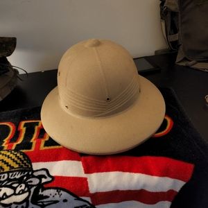 Vintage marine commander pith (safari hat)